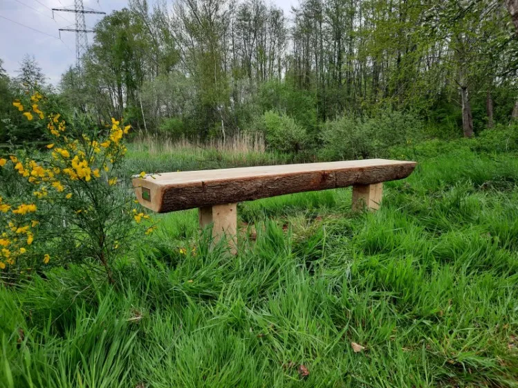 Jaap de Vries St. Louis parkbank eiken 200 cm