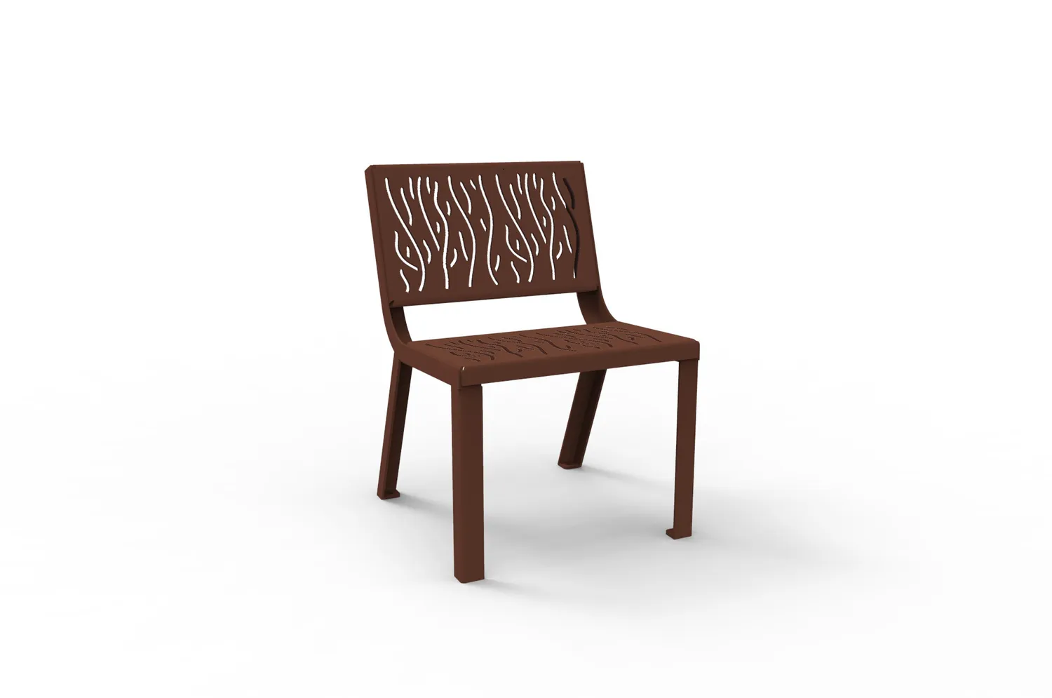 Inter Design Optima laser cut buitenbank staal