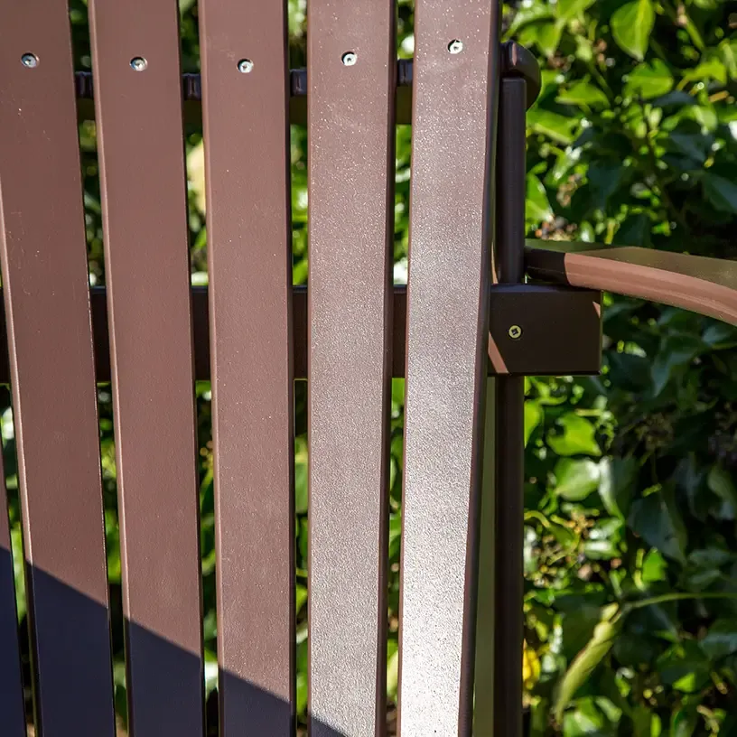 Comfychair Reclining tuinstoel donkerbruin verstelbaar