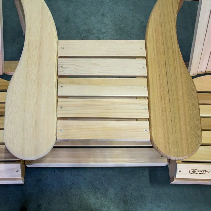 Comfychair Tête-à-tête Recht Hout tuinbank bouwpakket