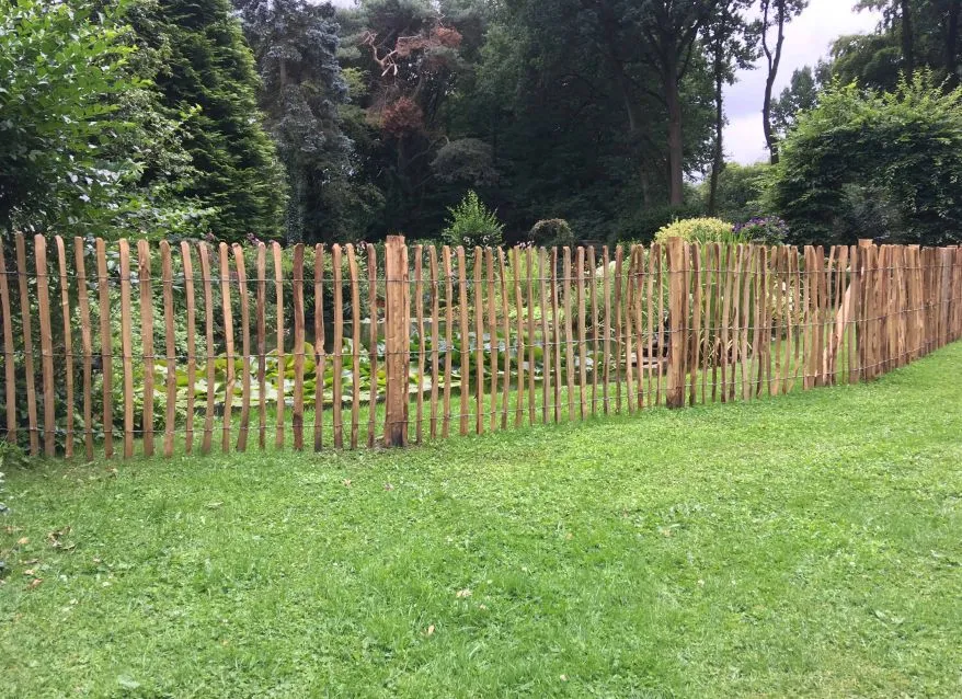 Jaap de Vries Producties Engels hekwerk kastanjehout 120 cm