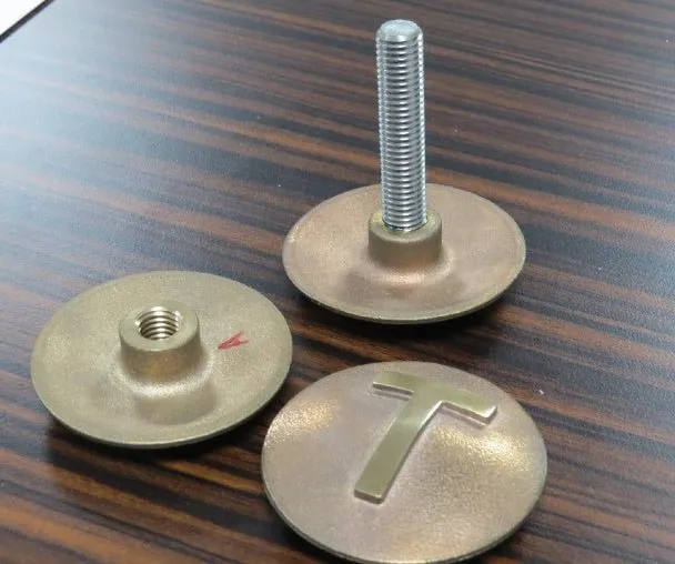 Groundlevel Terrassen markeernagel brons 65mm