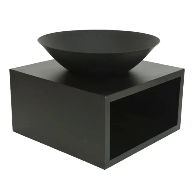 Lifestyle Vuurschaal Ijzer 75 cm Zwart Buiten