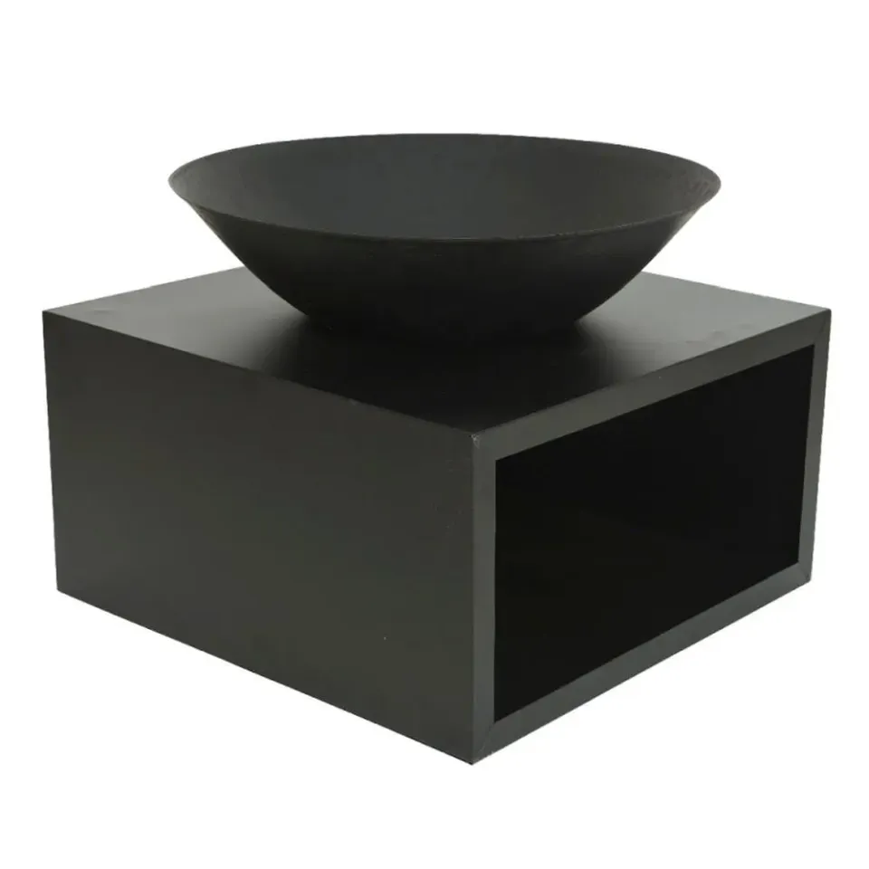 Lifestyle Vuurschaal Ijzer 75 cm Zwart Buiten