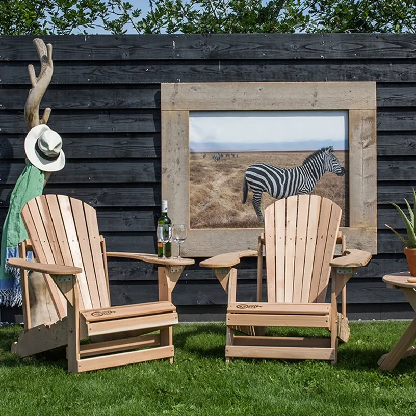 Comfychair Folding klapstoel hout voorgemonteerd