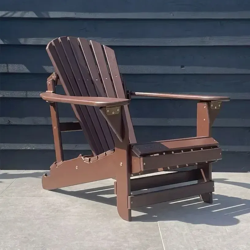 Comfychair Reclining tuinstoel donkerbruin verstelbaar