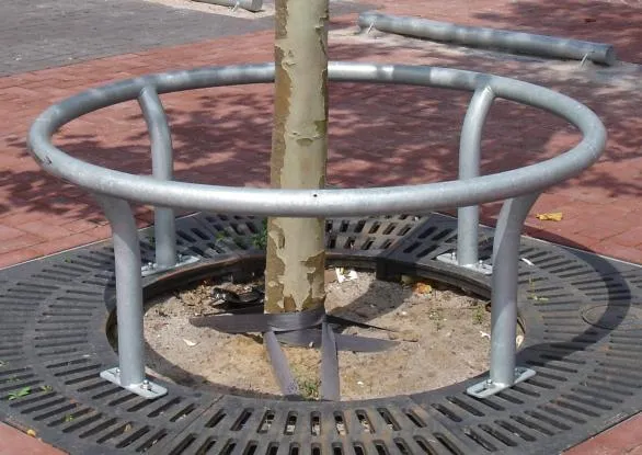 Groundlevel Samson hele Boomring boombeugel staal verzinkt