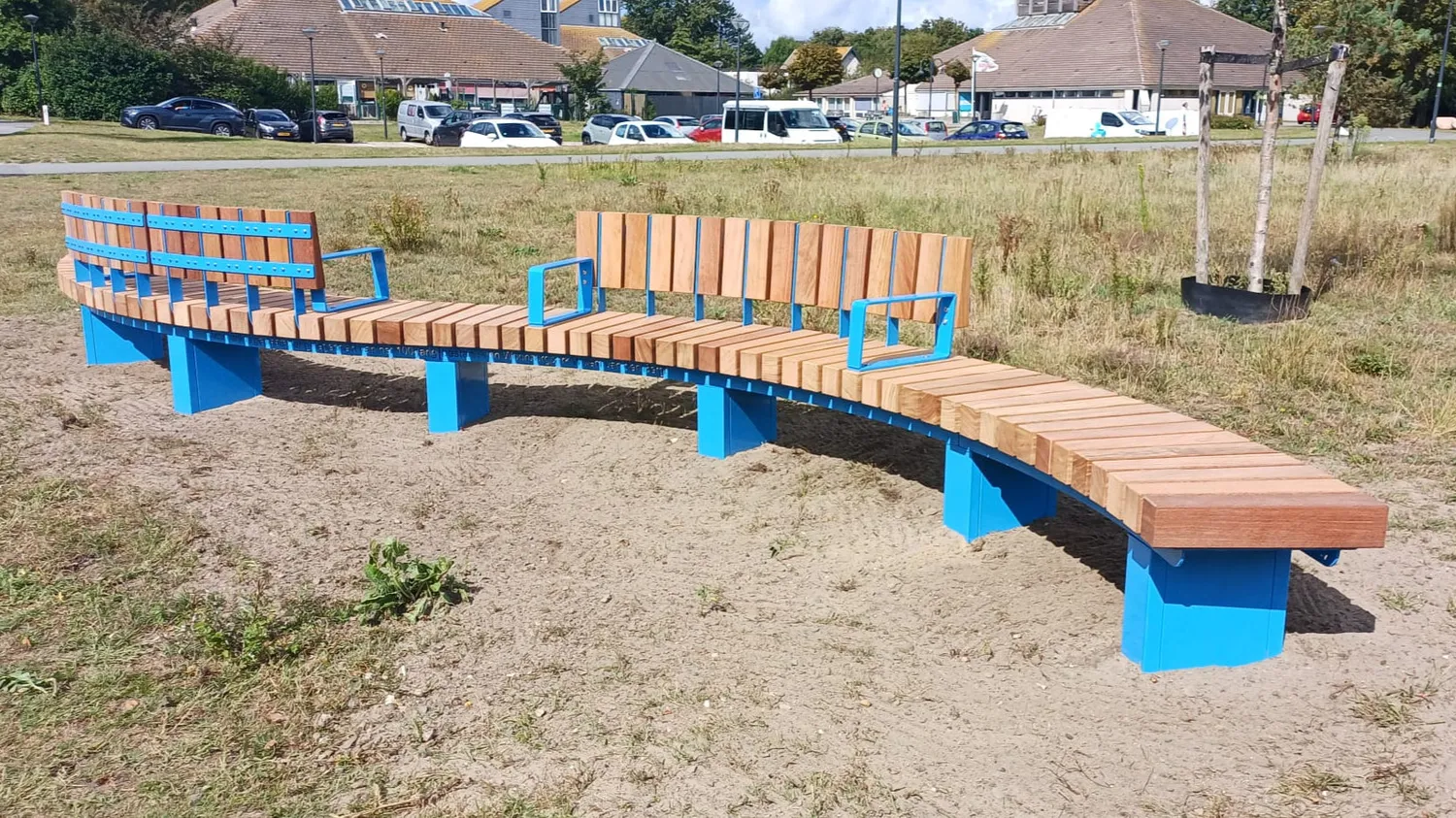 Groundlevel Samson BRUUT Slinger-MR bank rugleuning maatwerk