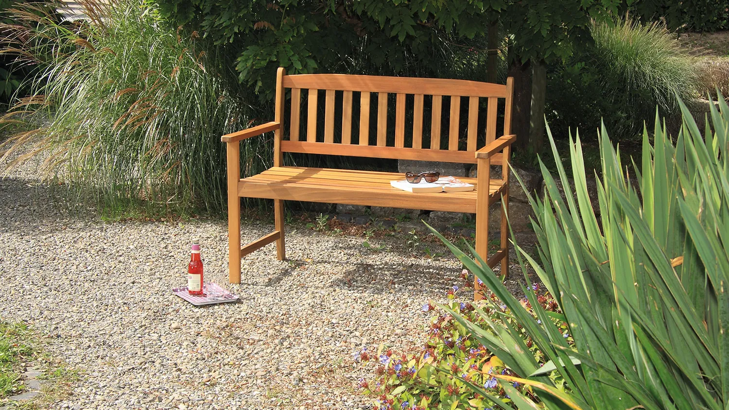 ACAMP Woody tuinbank 2-zits acaciahout