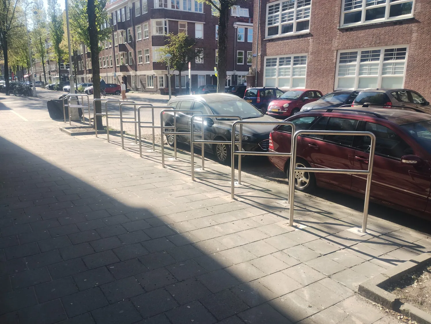 Jaap de Vries Producties Trento fietsnietje RVS 60-120 cm