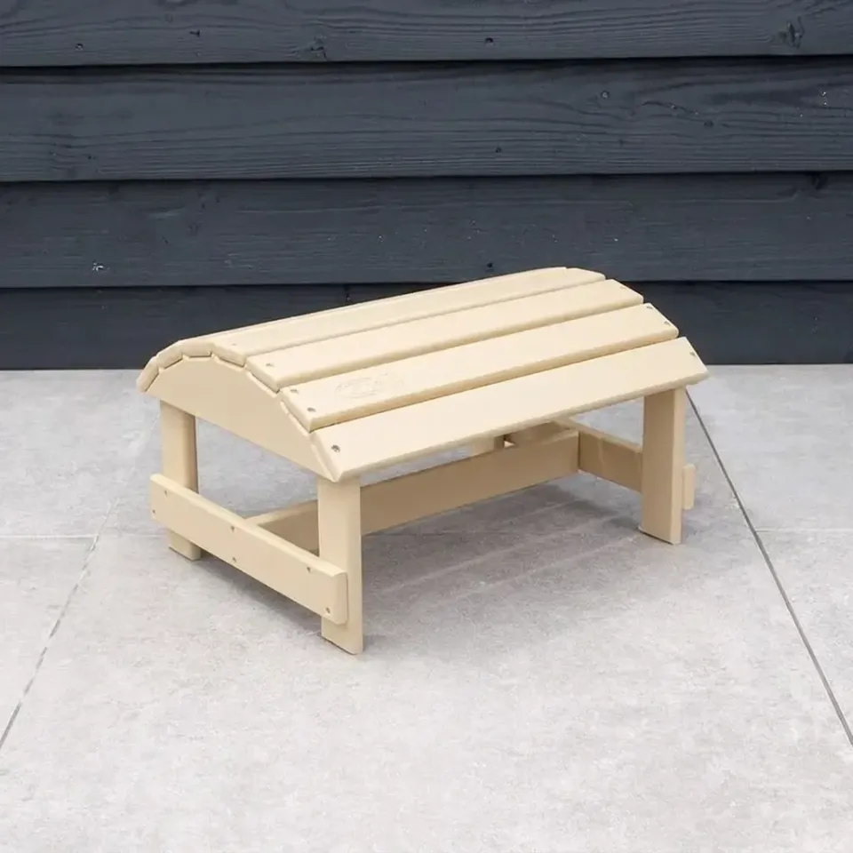 Comfychair Voetenbank crème kunststof