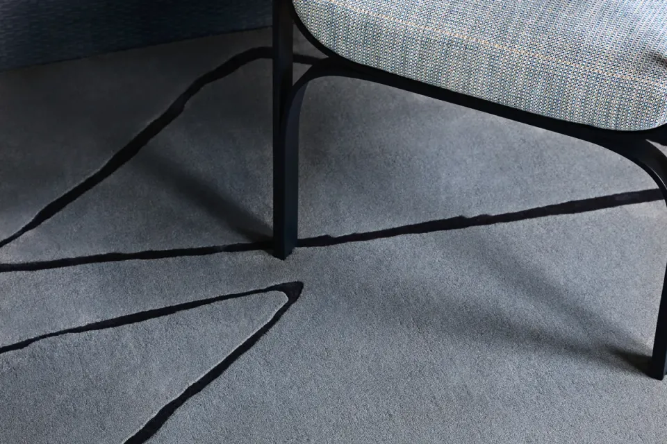 Sutherland Furniture Sky Sail Tufted bankkussen gestikt
