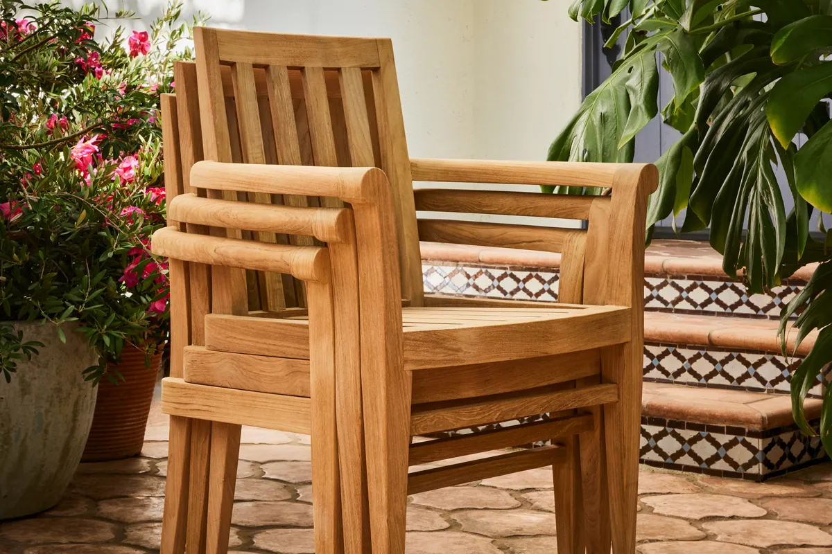 Sutherland Furniture Classic Stacking tuinstoel aluminium