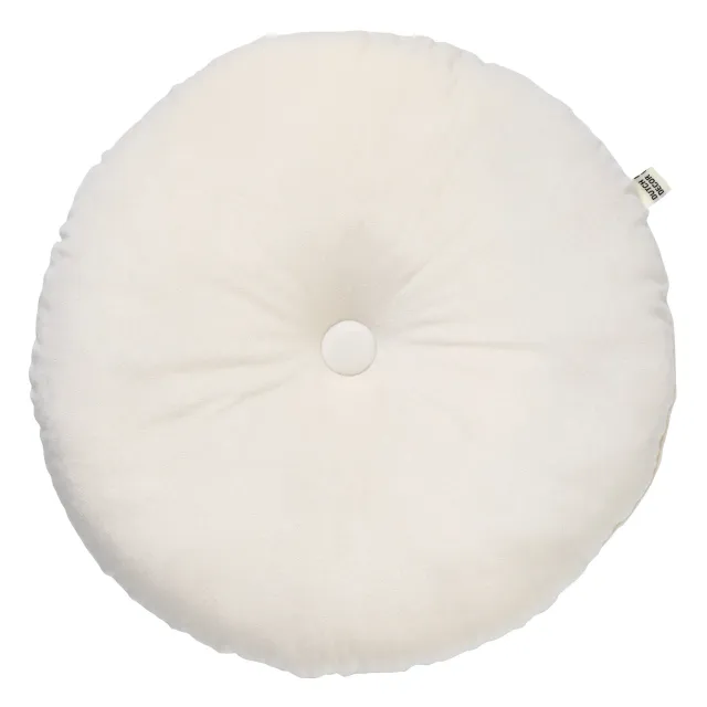 Dutch Decor Olly sierkussen rond Ø40 cm Snow White
