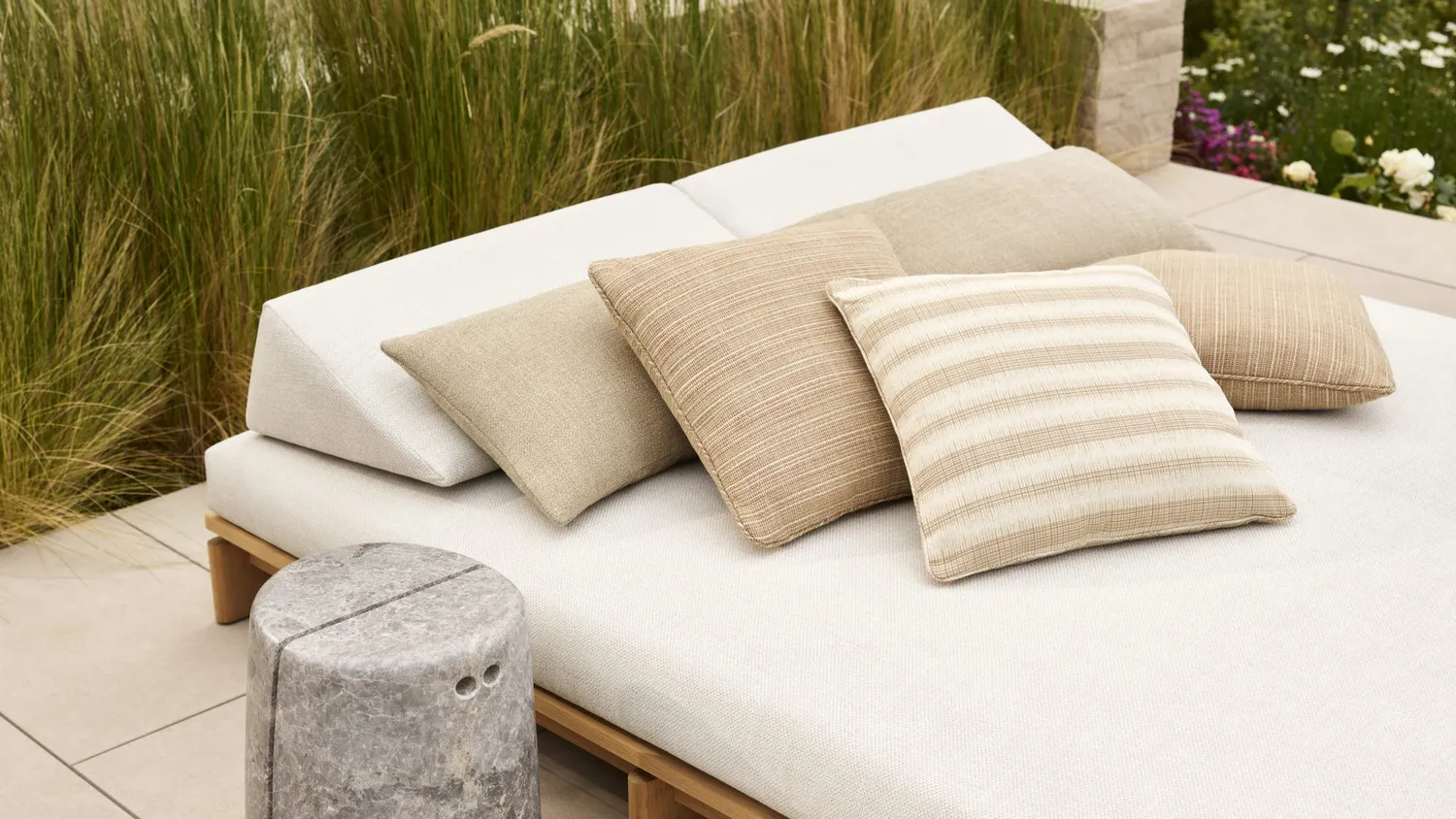 Sutherland Furniture Huckleberry Trellis loungeset aluminium