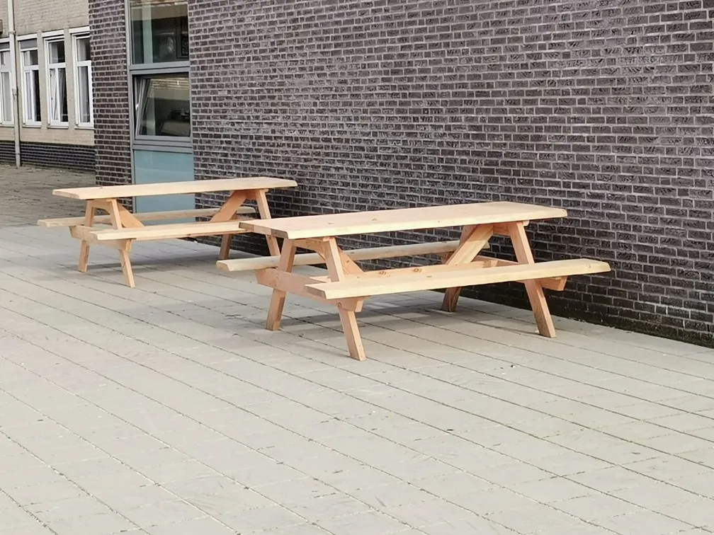 Jaap de Vries Producties Nevada 200 picknicktafel 6-8 pers douglas