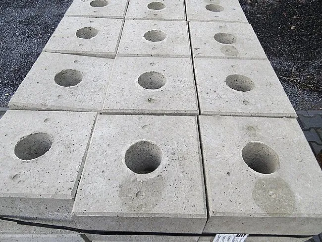 Groundlevel Samson prefab betonfundering 30x30 beton