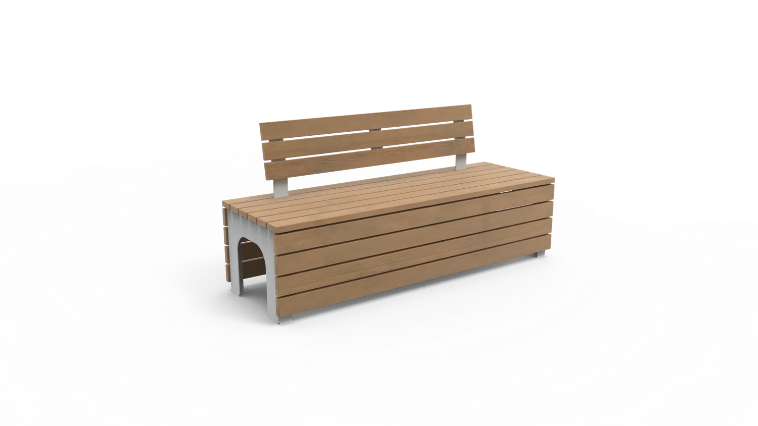 Inter Design BLOCKS Stretch Comfort buitenbank met rugleuning