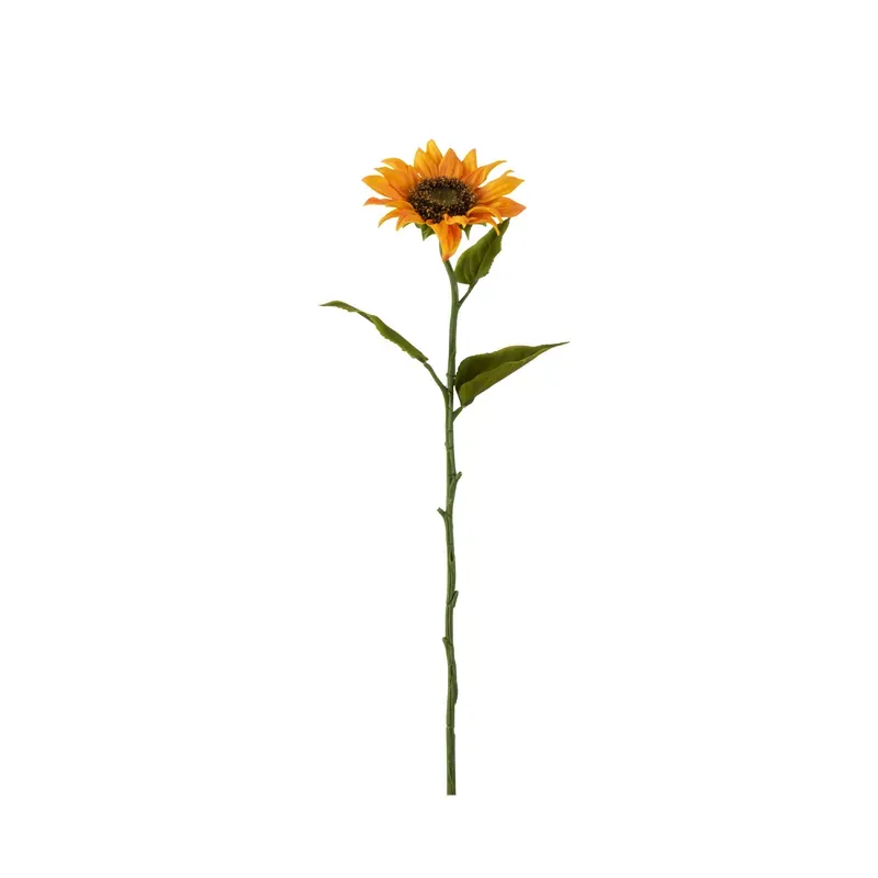 Lifestyle Zonnebloem kunstbloem geel 61 cm