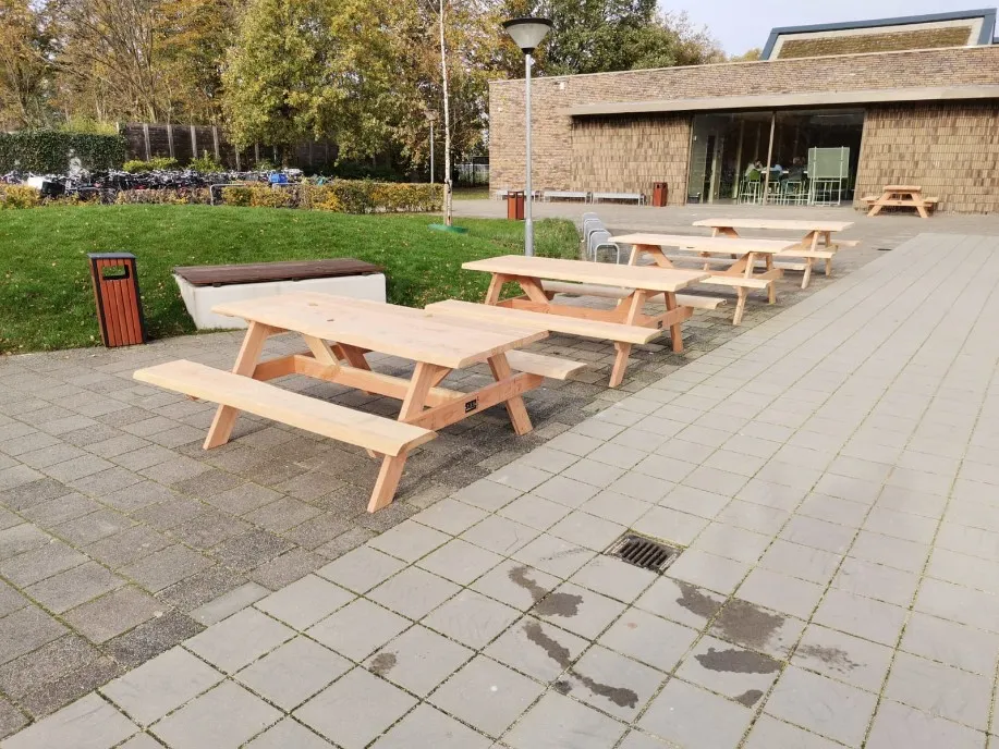 Jaap de Vries Producties Nevada 200 picknicktafel 6-8 pers douglas