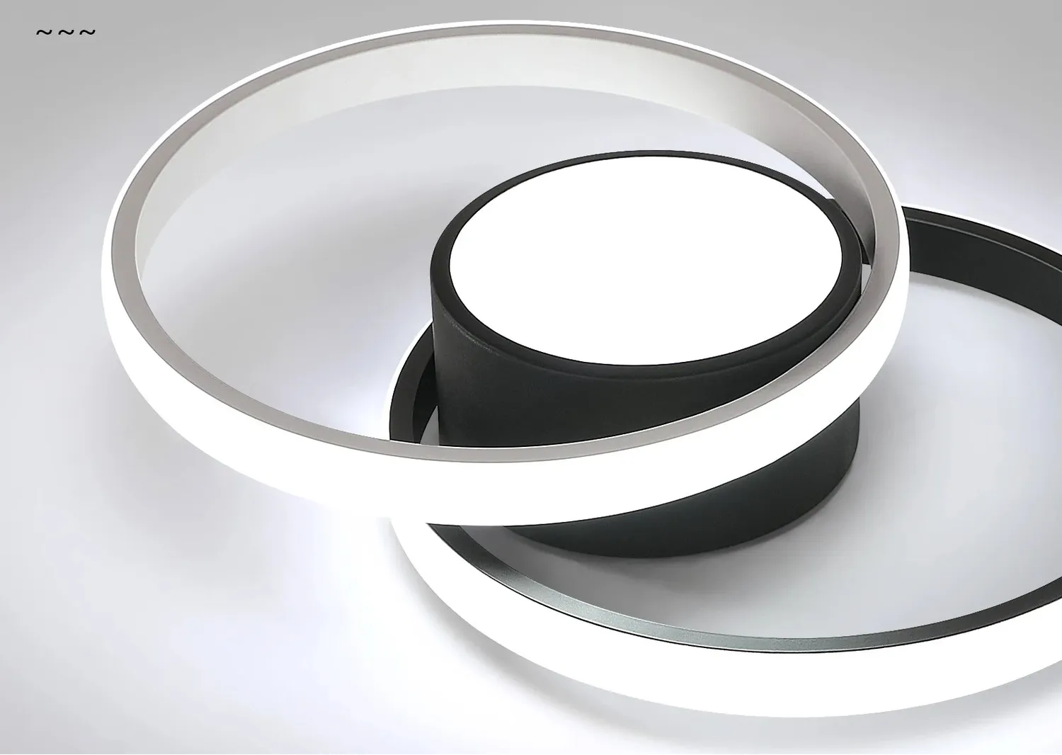 OutdoorMatch LED Plafondlamp 40W Wit met Afstandsbediening