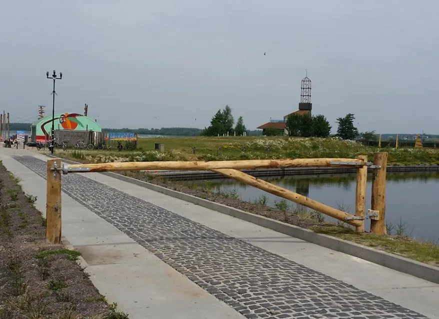 Jaap de Vries Producties Nantes slagboom hout tot 600 cm