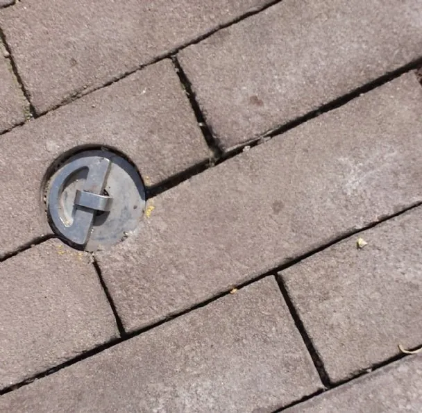 Groundlevel Samson MK-GL-C marktkraamanker RVS 300kg