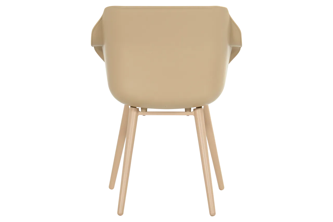 Hartman Sophie Studio dining kuipstoel Cappuccino alu