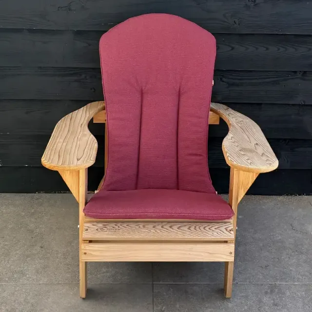 Comfychair Adirondack tuinkussen bordeauxrood weerbestendig