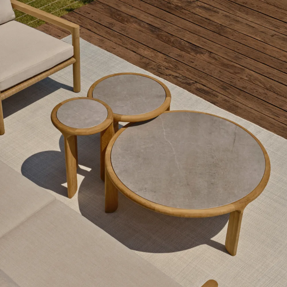 Sutherland Radia Drink Table bijzettafel met stenen blad
