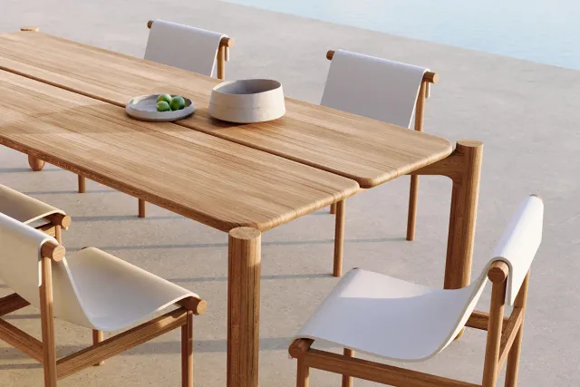 Sutherland Furniture Duna Dining Side Chair tuinstoel weerbestendig