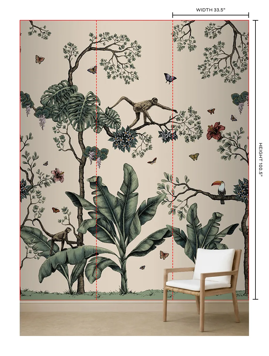 Sutherland Furniture Monkey Business buitenkleed dessin