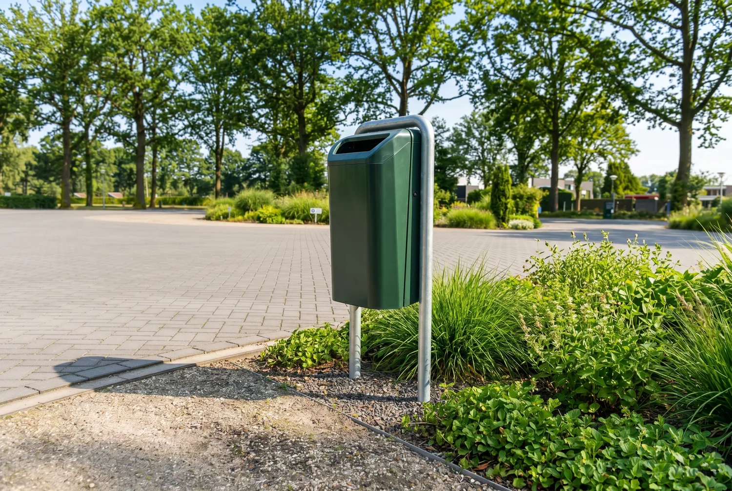 Inter Design Dulce afvalbak 50 liter buiten met voet