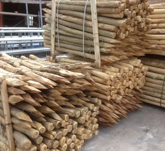 Jaap de Vries Producties Robinia palen natuurlijk hout duurzaam