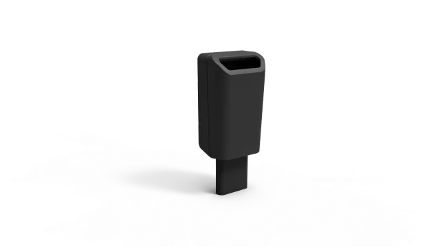 Inter Design Dulce afvalbak 50 liter buiten met voet