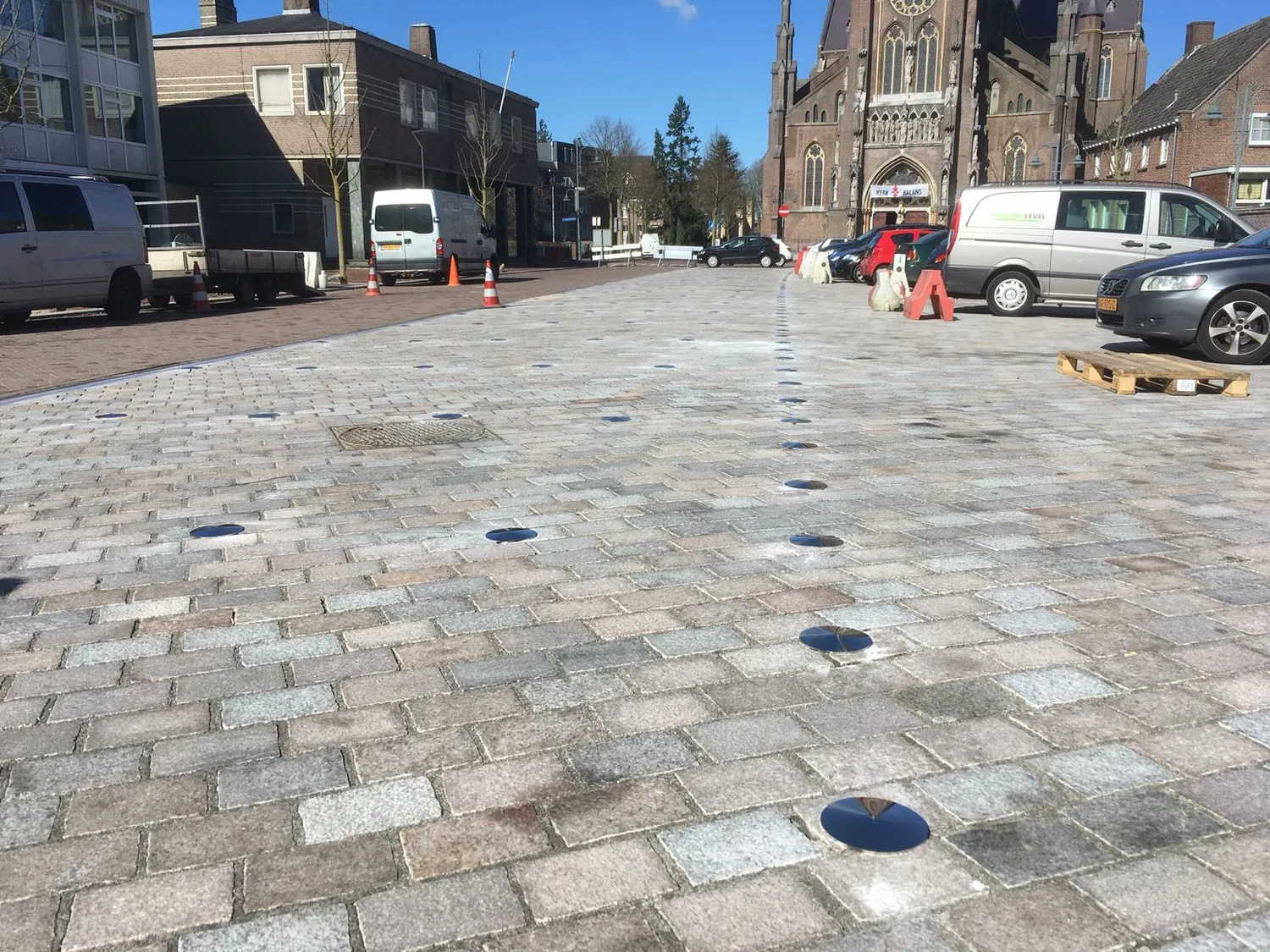 Groundlevel GL Punaise/Clou wegdeknagel rvs vlak 11mm