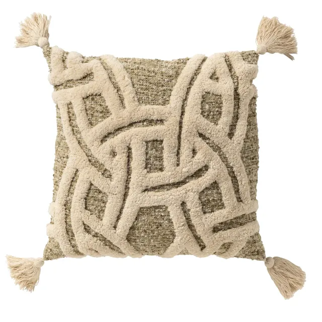 Dutch Decor Riley Sierkussen 45x45 Sponge Beige