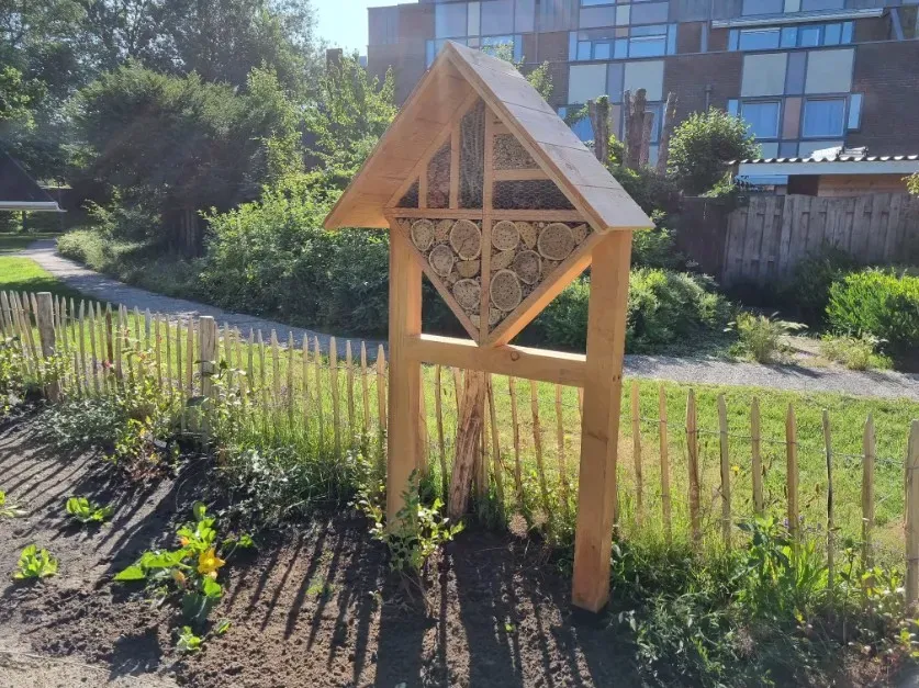 Jaap de Vries Springfield insectenhotel onderhoudsvrij