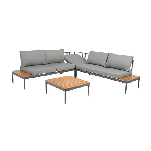 ACAMP Paros loungeset 4-delig acaciahout teak