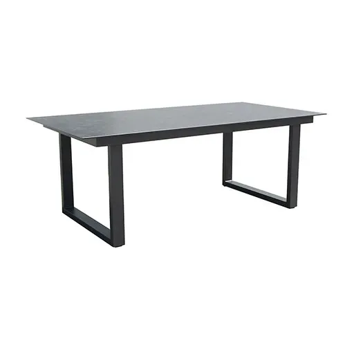 ACAMP Hollywood keramiek tuintafel aluminium onderhoudsarm
