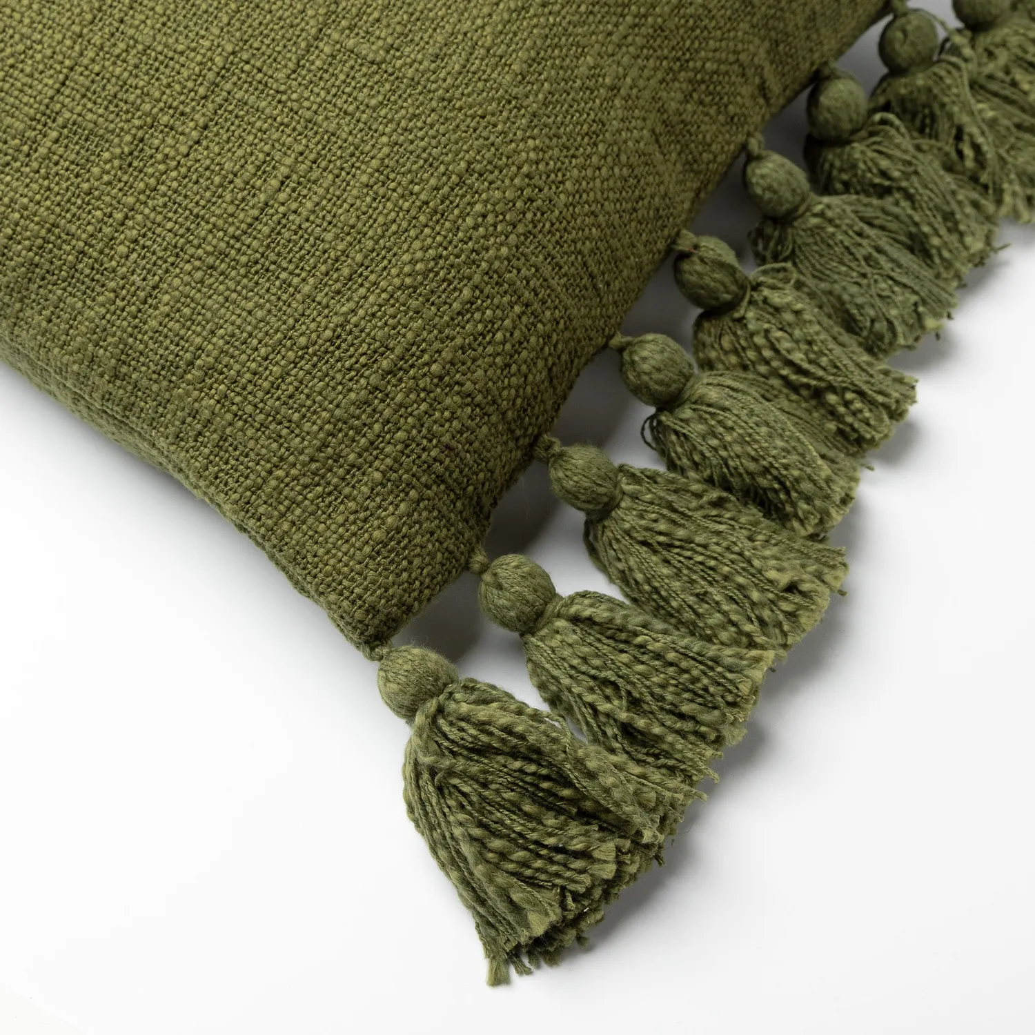 Dutch Decor Ruby SK sierkussen 45x45 cm chive groen