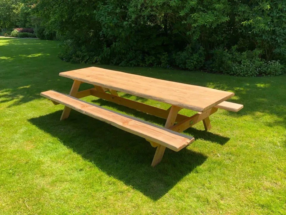 Jaap de Vries Producties Nevada 300 picknicktafel Douglas 8-12 personen