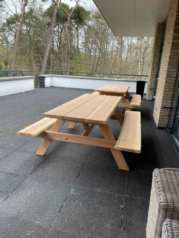 Jaap de Vries Producties Nevada 200 picknicktafel 6-8 pers douglas
