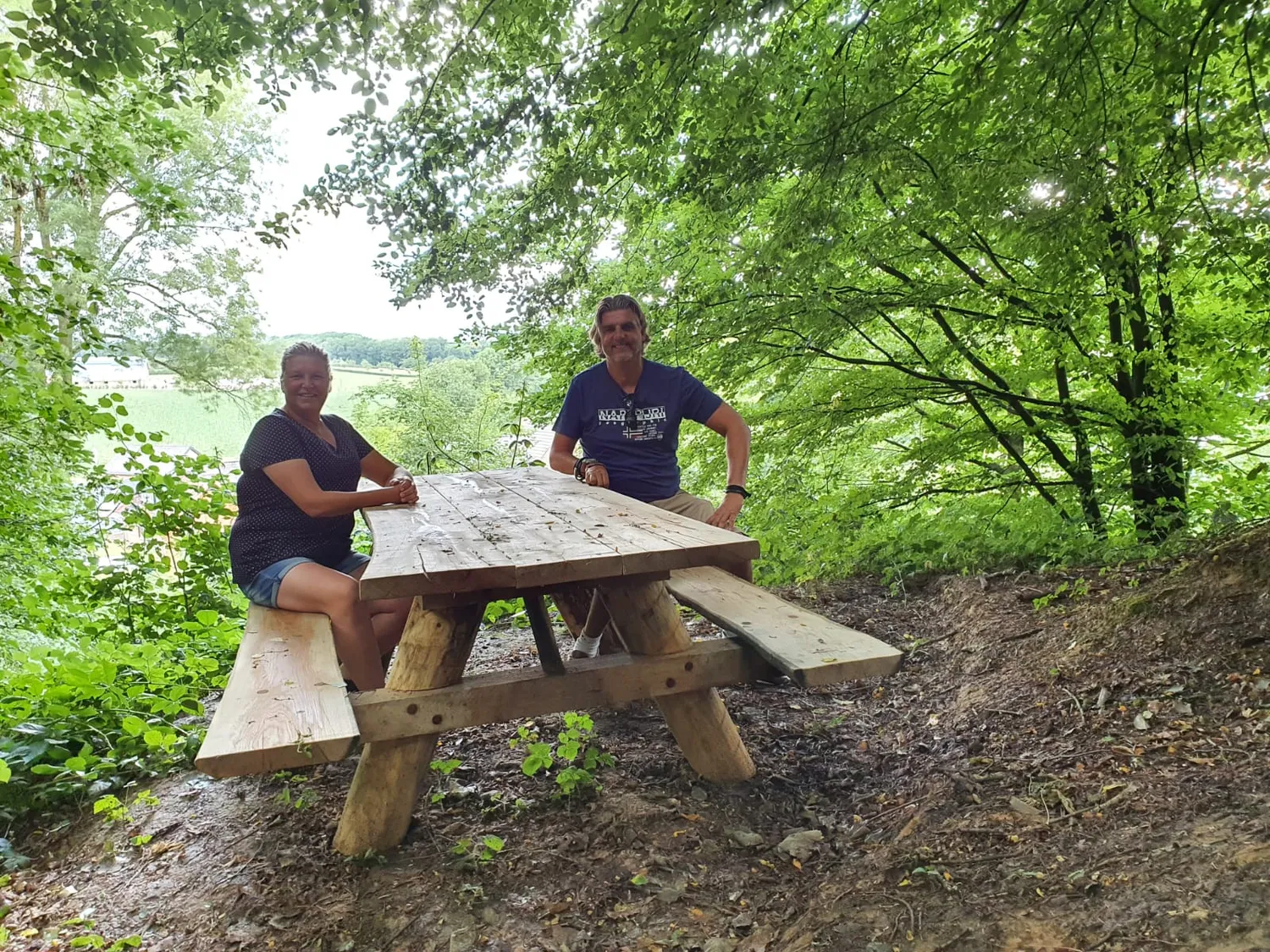 Jaap de Vries Missouri 200 picknicktafel eiken