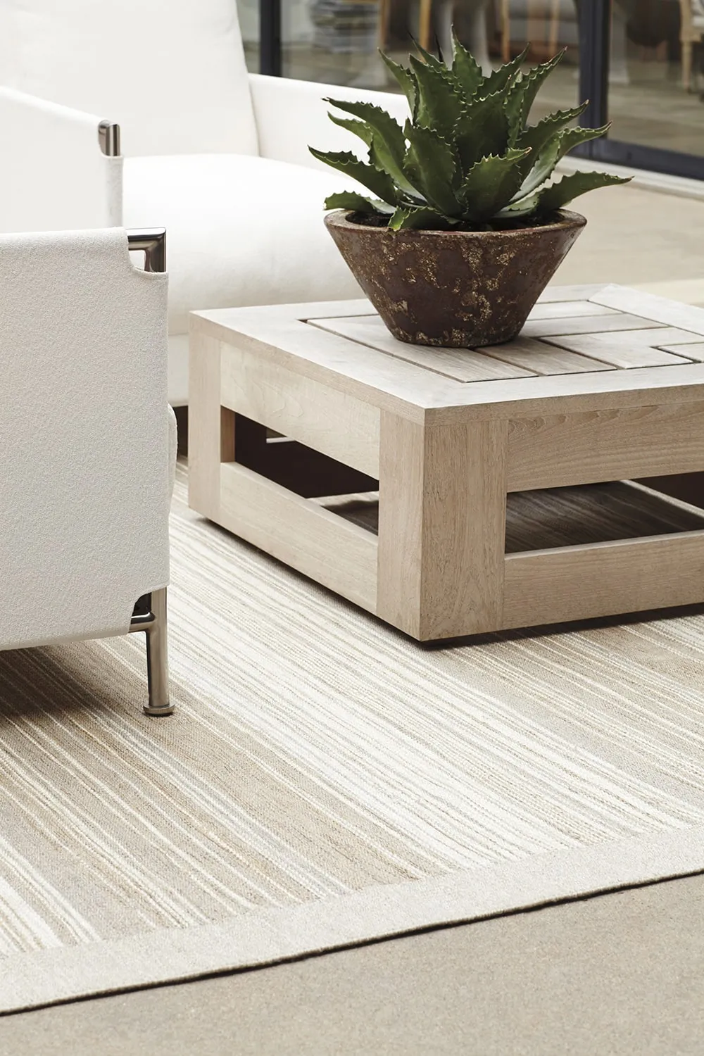 Sutherland Furniture Outer Limits Flatwoven buitenstof weerbestendig