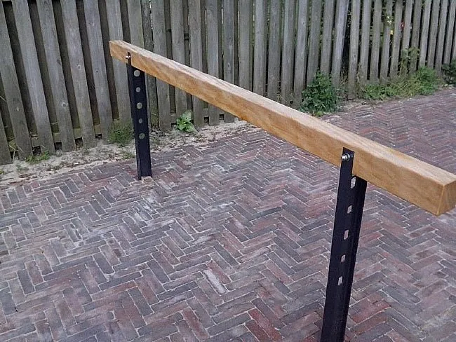 Groundlevel Texel Samson fietsbeugel hout 200cm