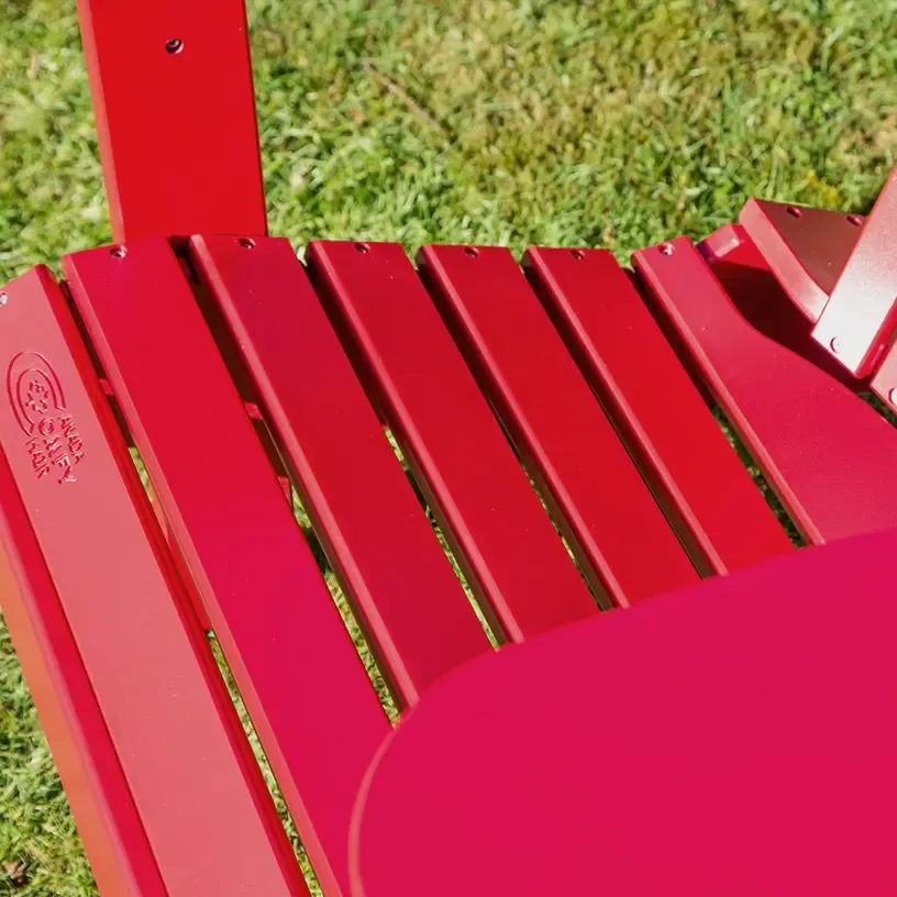Comfychair Original tuinstoel rood weerbestendig kunststof