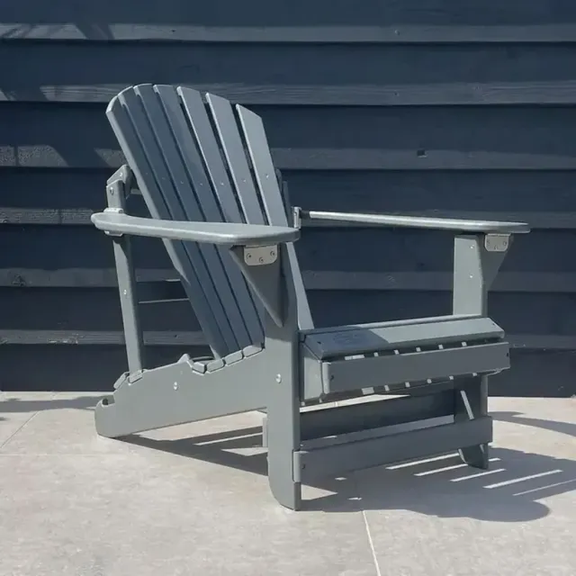 Comfychair Reclining Ligstoel grijs verstelbaar kunststof