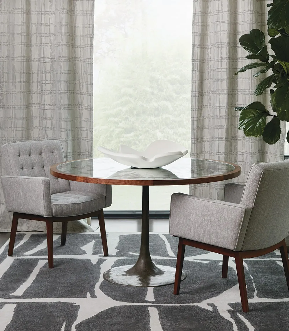 Sutherland Furniture Etched sierkussen reliëf