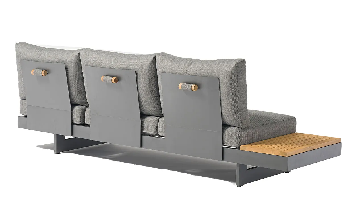 ACAMP Molise loungeset 4-delig aluminium acacia